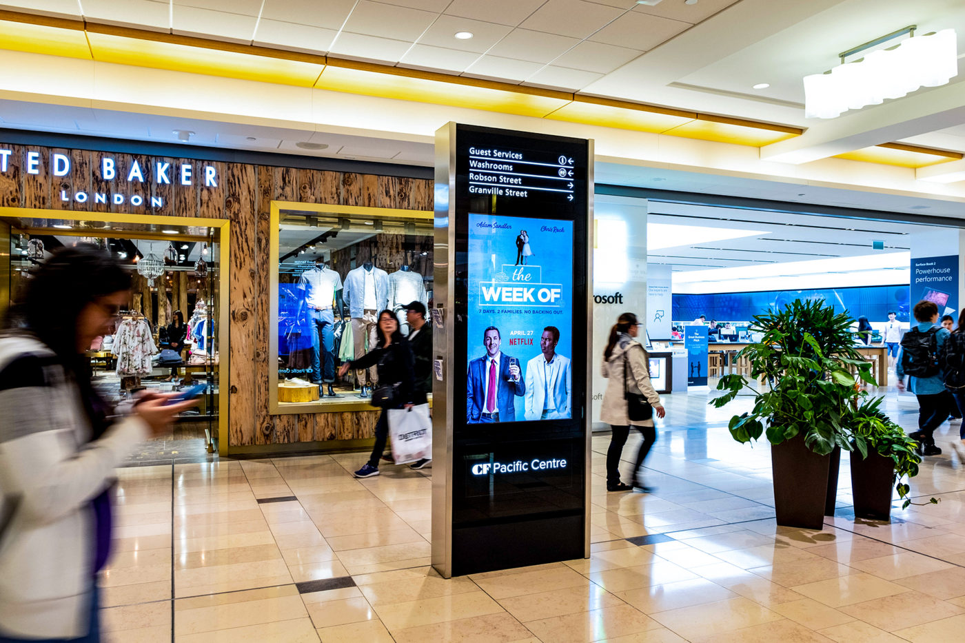 Netflix &ndash; The Week Of - Centres commerciaux&nbsp;&ndash; CF Pacific Mall&nbsp;&ndash; r&eacute;pertoire num&eacute;rique (Markham, Ontario)