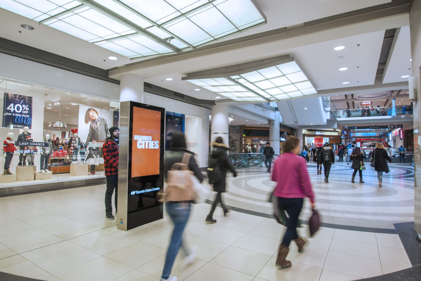 Branded Cities Logo - Malls - CF Toronto Eaton Centre - Digital Directory (Toronto, Ontario)