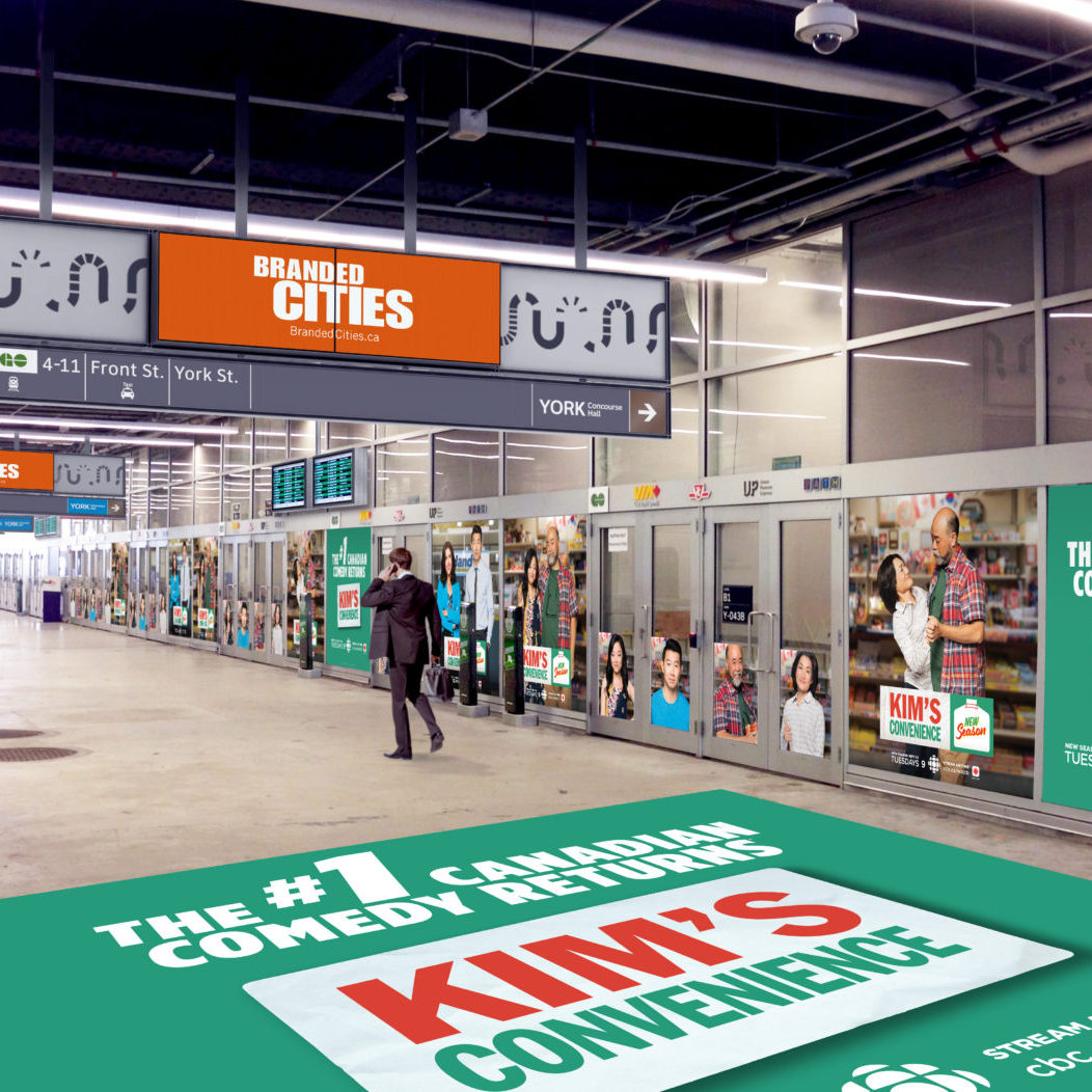 CBC - Kim's Convenience - Union Station - York St. Teamway (Toronto, Ontario)