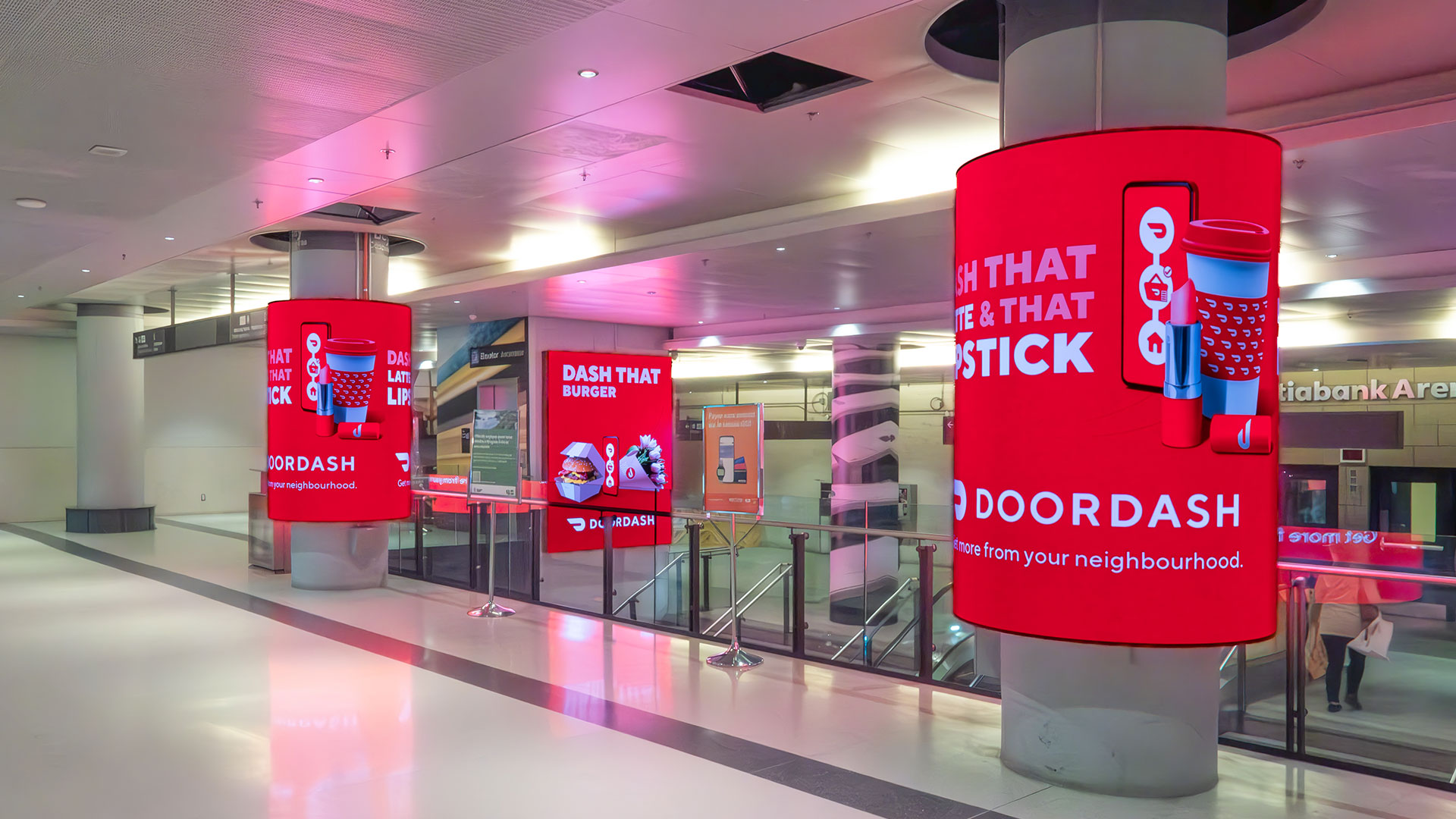 DoorDash - Scotiabank Arena Entrance Digital - Union Station (Toronto, Ontario)